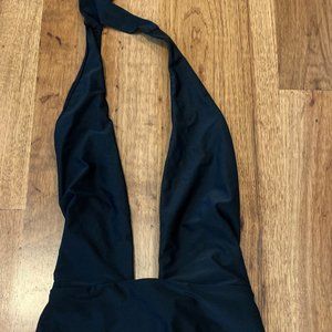 Arie Black Cross fit One piece bathing suit